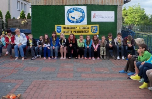 Młodzi legniczanie wypoczywali  z przyjaci&oacute;łmi z Drohobycza